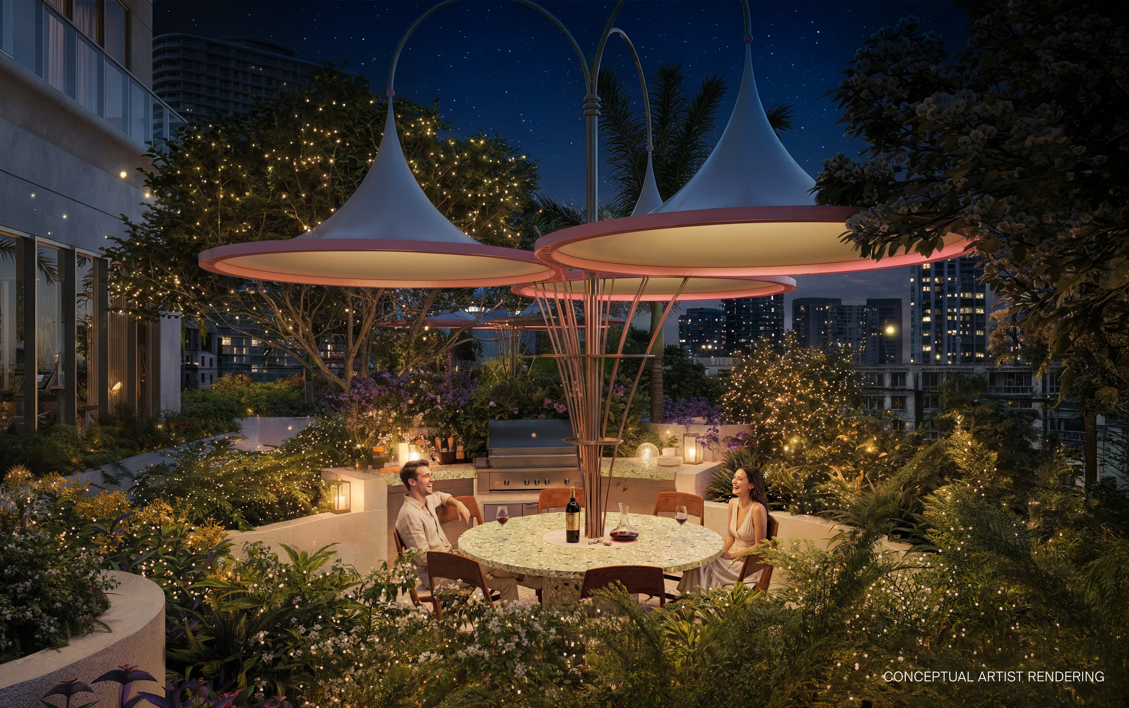 Summer kitchen and al fresco dining